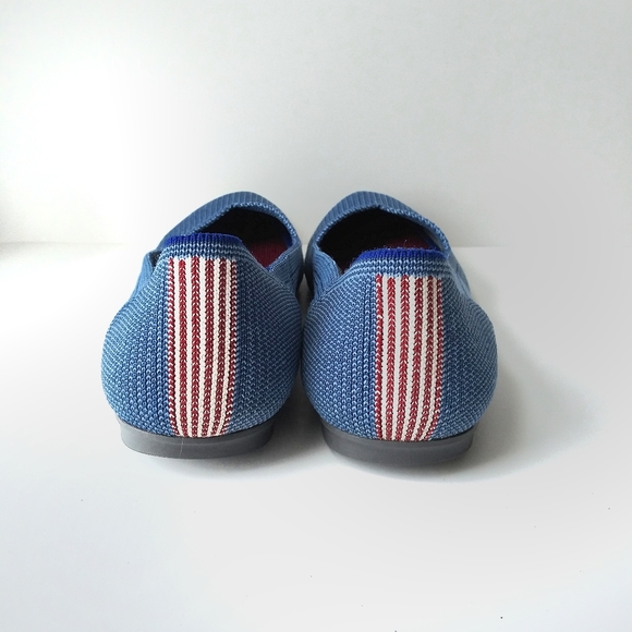 Rothy's Indigo Mini Stripe Size 7.5 - Picture 11 of 11
